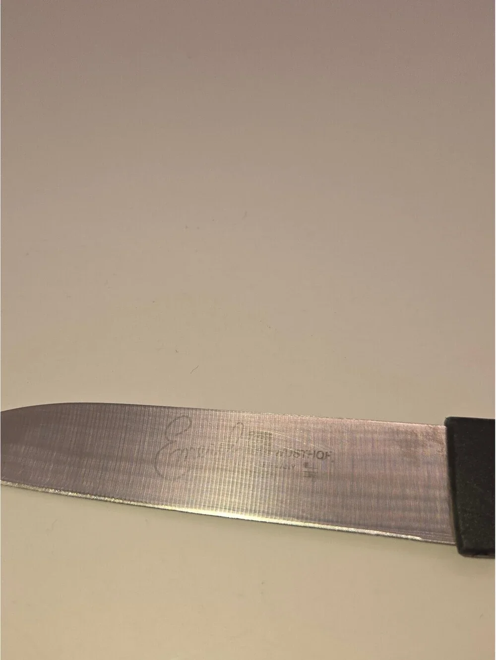 Wusthof Paring Knife with 3.5-Inch Stainless Steel Blade and Black Ergonomic Non